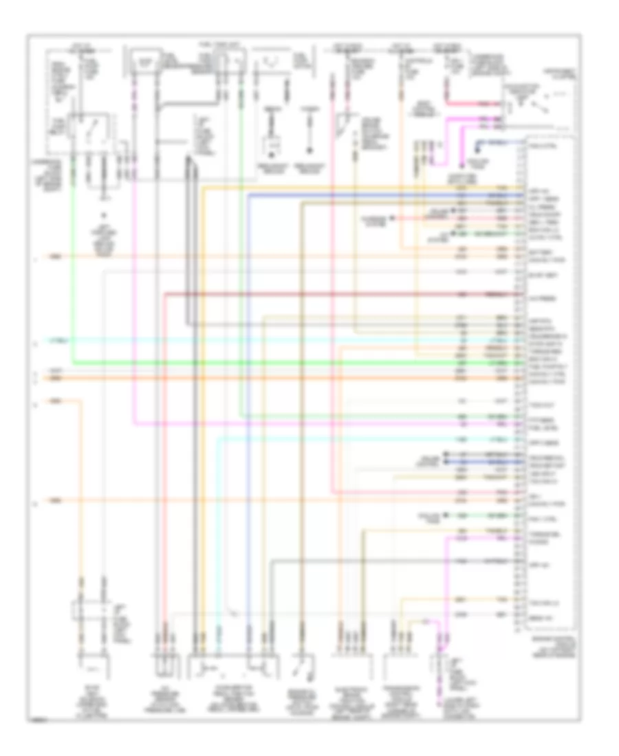 3.0L VIN R, Engine Performance Wiring Diagrams (3 of 3) for Saturn L300 2002