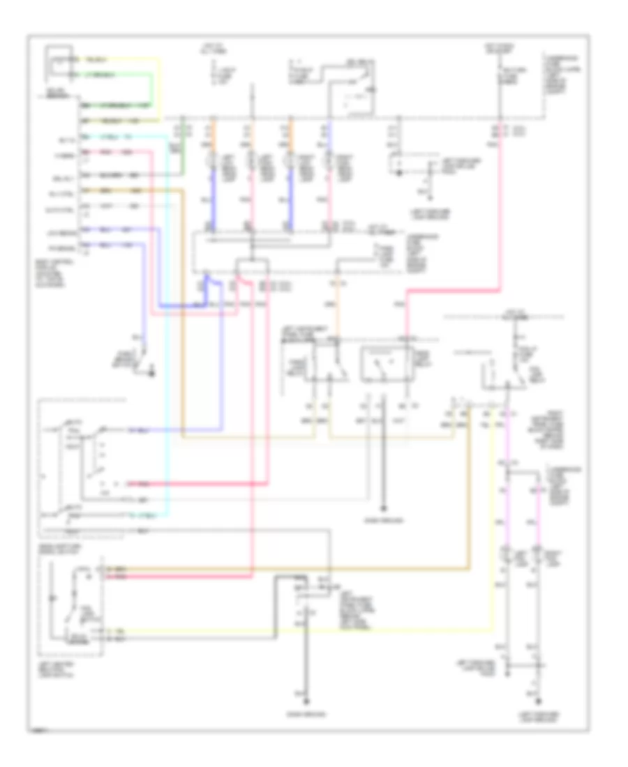 Headlight Wiring Diagram for Saturn L300 2002