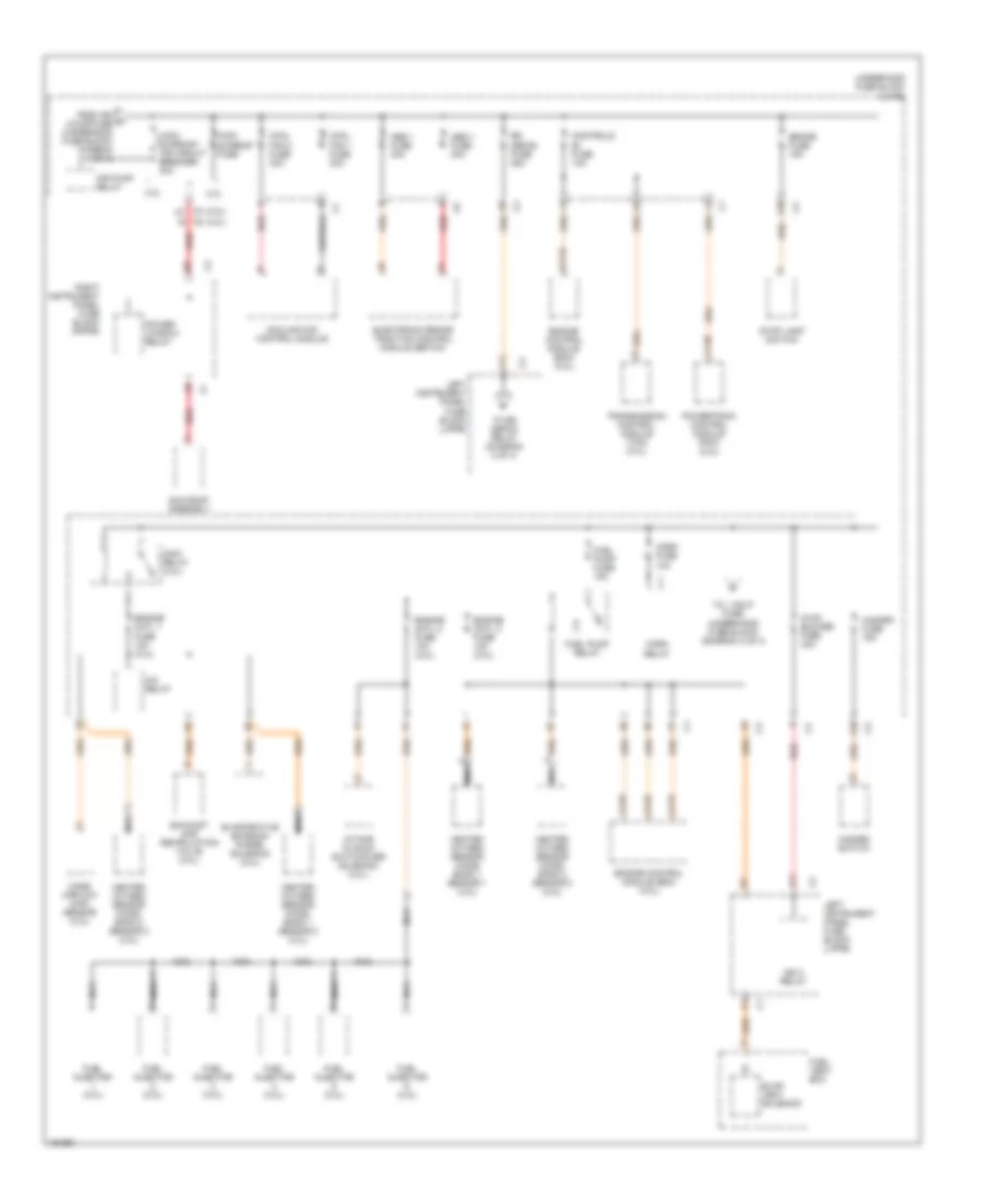 Power Distribution Wiring Diagram (2 of 4) for Saturn L300 2002