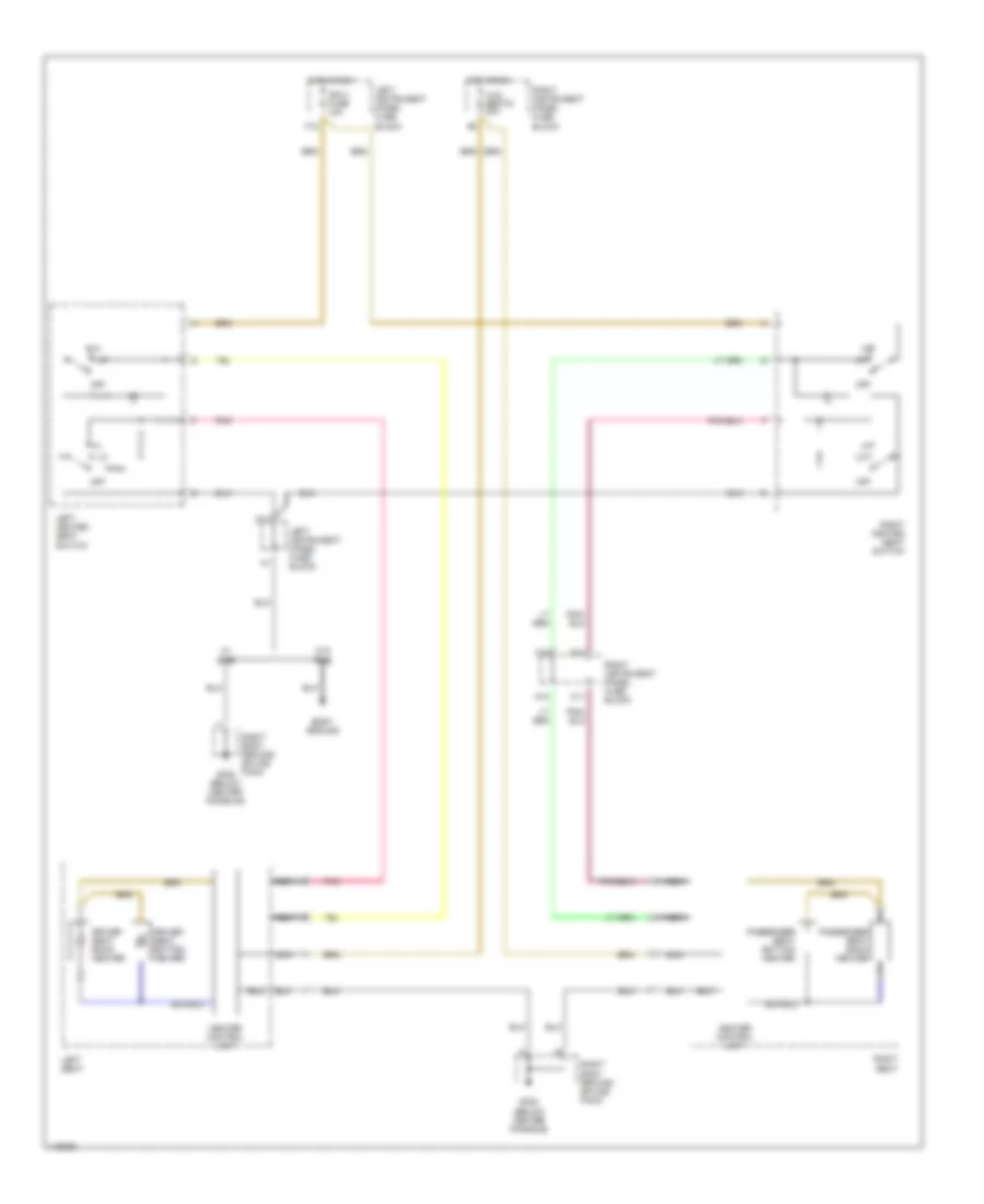 Heated Seats Wiring Diagram for Saturn L300 2002