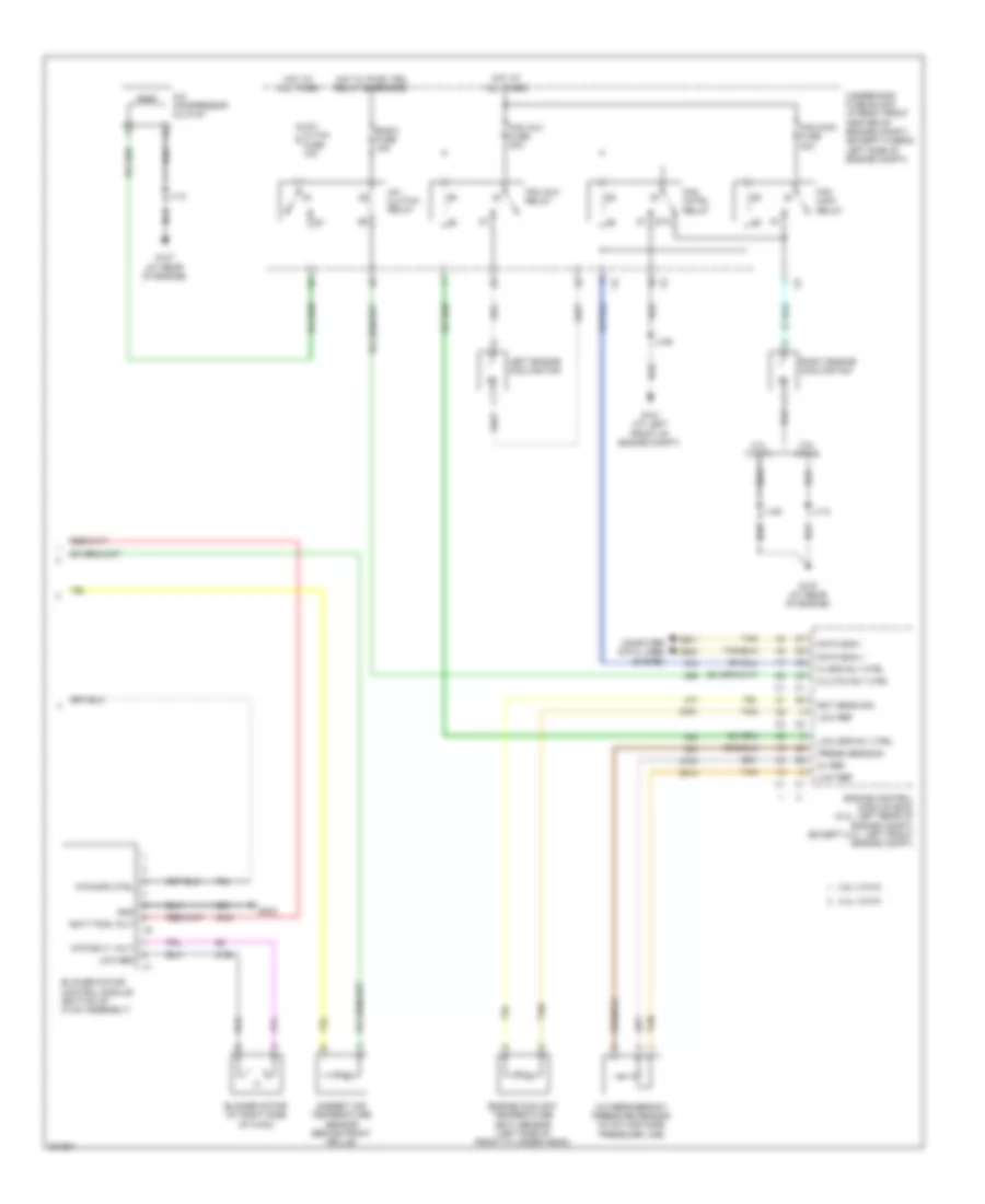 3.5L VIN N, Manual AC Wiring Diagram (2 of 2) for Saturn Vue XR 2009