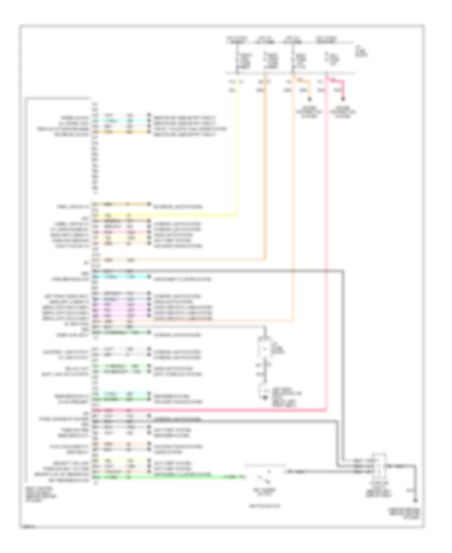 Body Computer Wiring Diagrams for Saturn SC1 2002