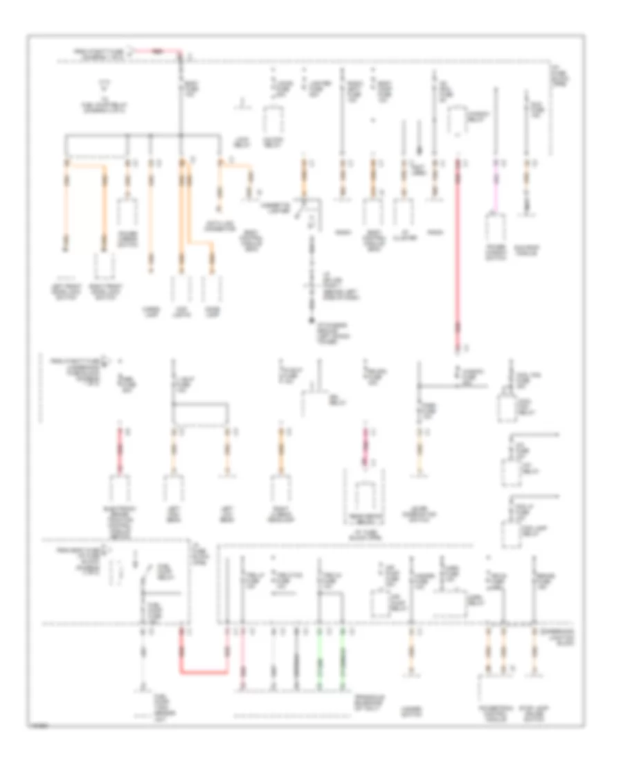 Power Distribution Wiring Diagram 2 of 2 for Saturn SC1 2002