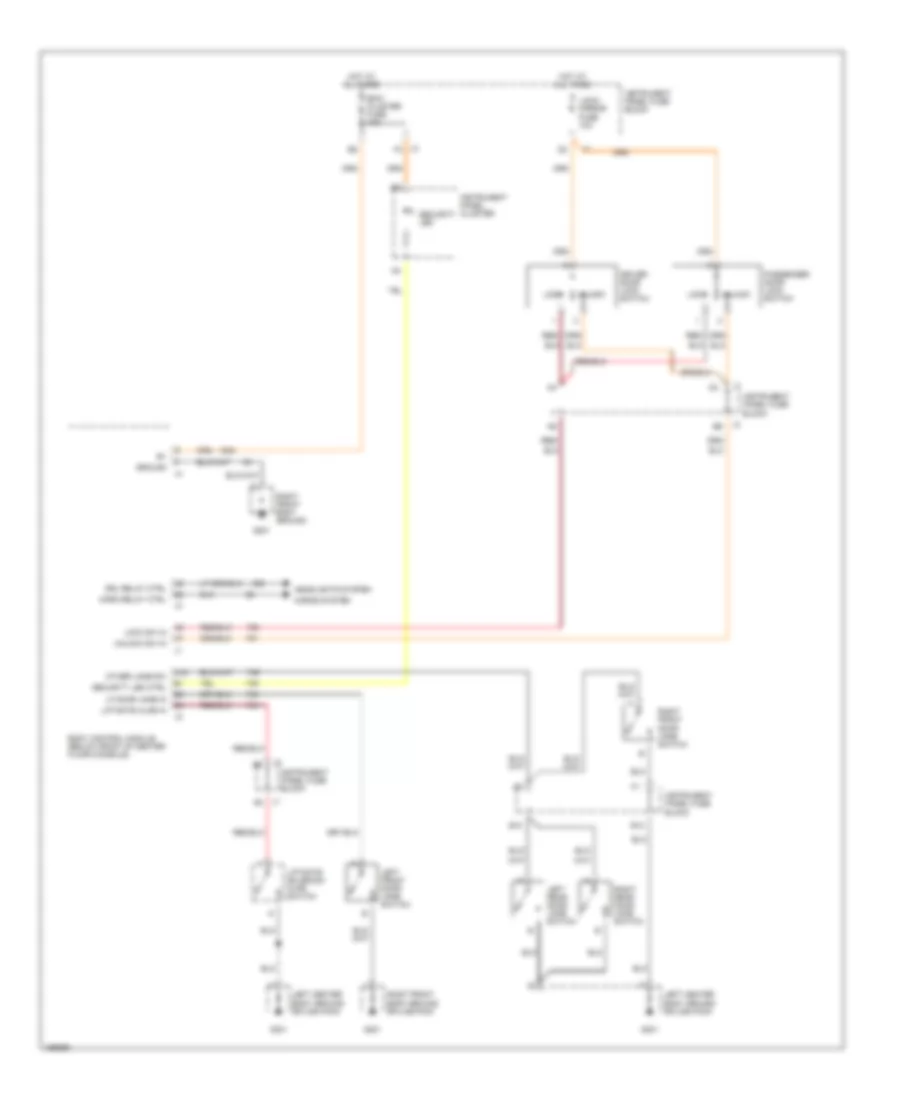 Forced Entry Wiring Diagram for Saturn Vue 2002