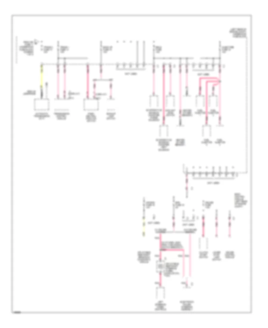 Power Distribution Wiring Diagram (3 of 3) for Saturn Ion 1 2003