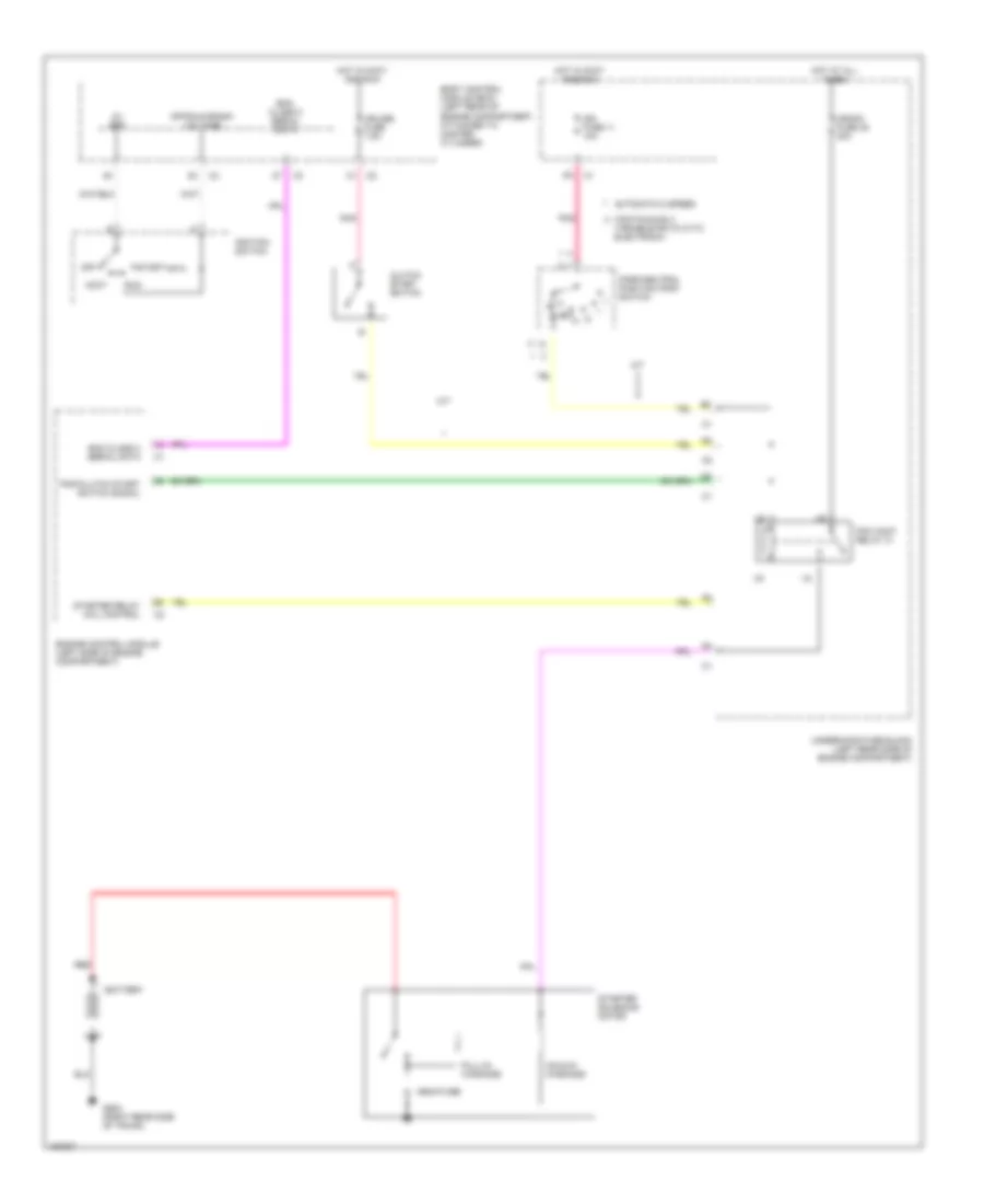 Starting Wiring Diagram for Saturn Ion 1 2003