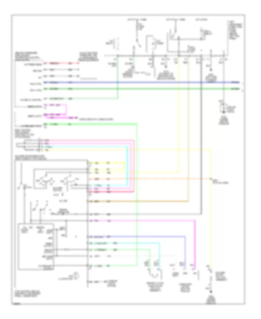 Manual A C Wiring Diagram 1 of 2 for Saturn L200 2003