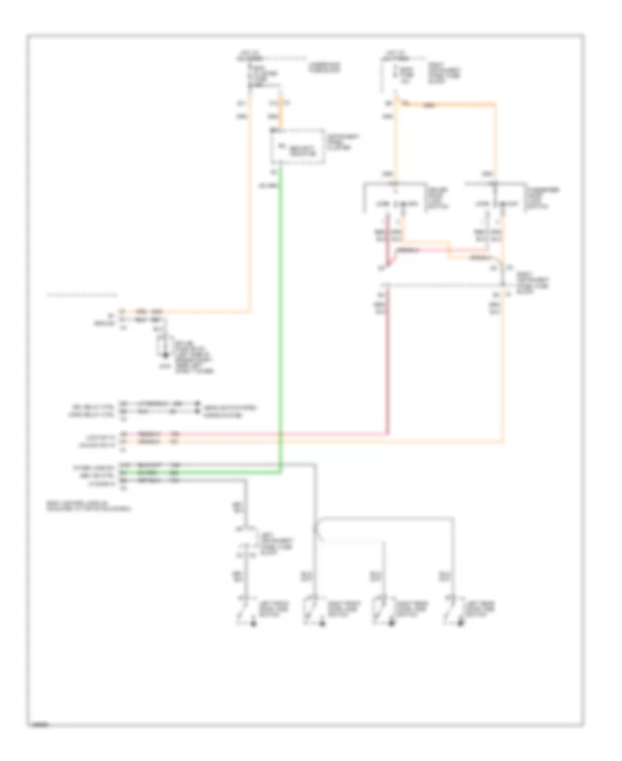 Forced Entry Wiring Diagram for Saturn L200 2003