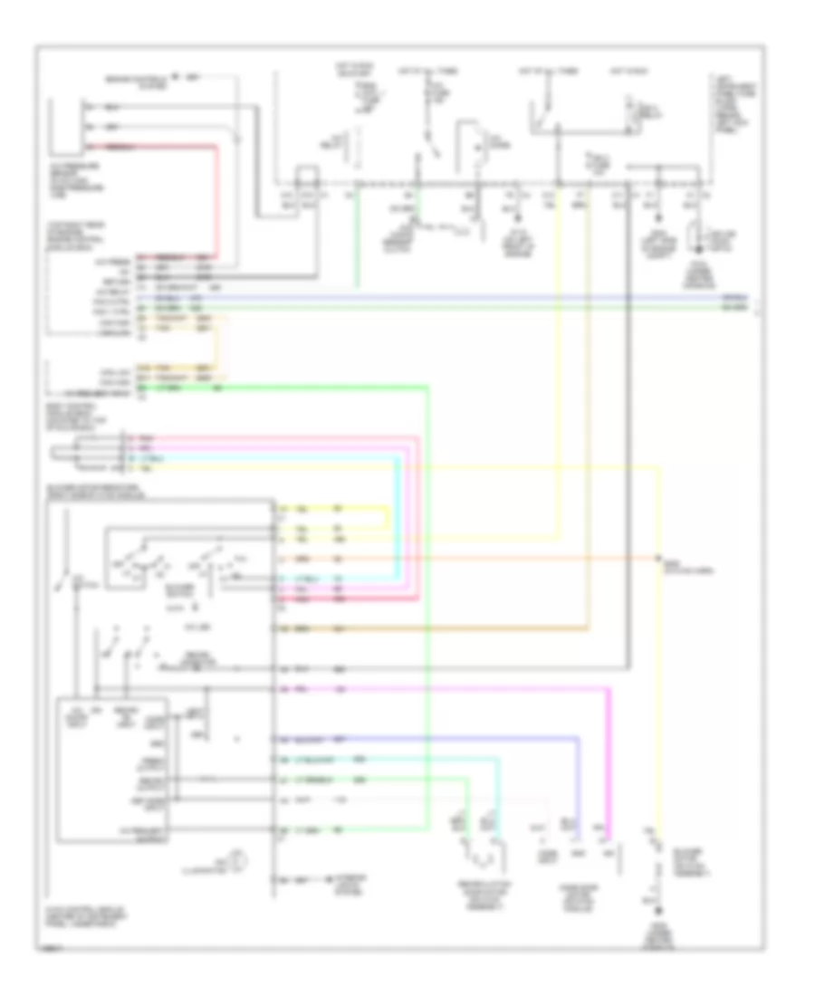 Manual A C Wiring Diagram 1 of 2 for Saturn L300 2003