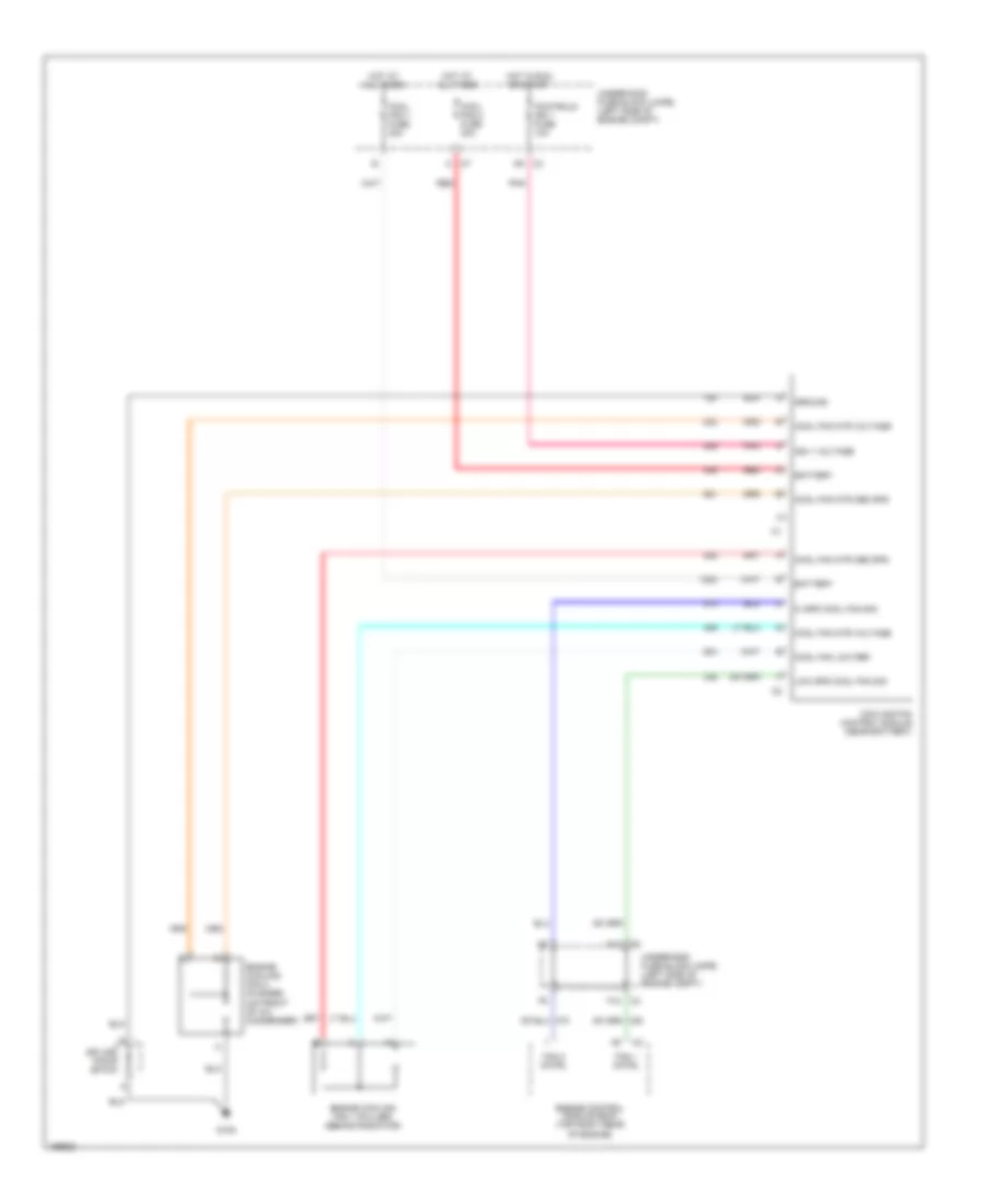 Cooling Fan Wiring Diagram for Saturn L300 2003