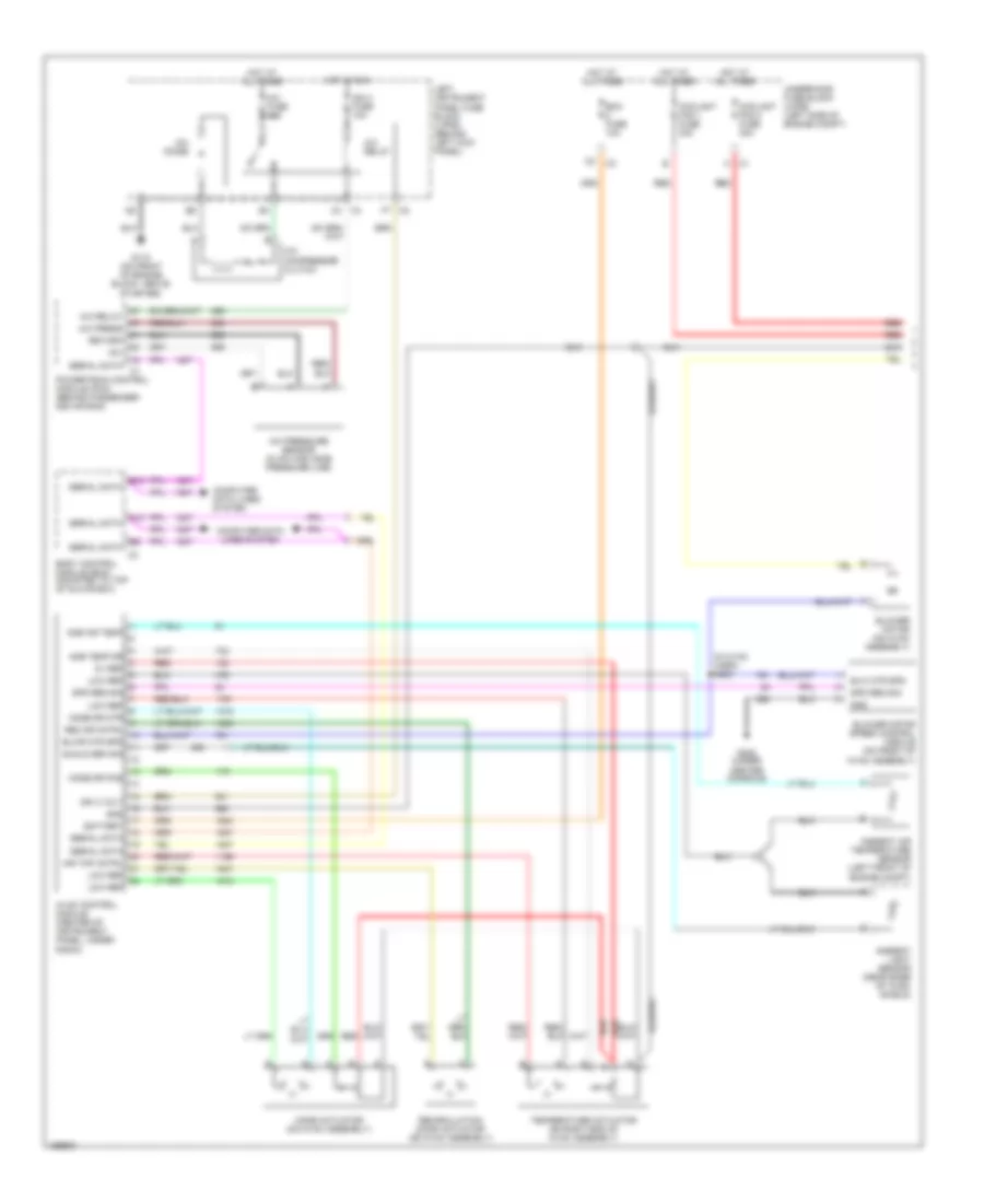 Automatic AC Wiring Diagram (1 of 2) for Saturn LW200 2003