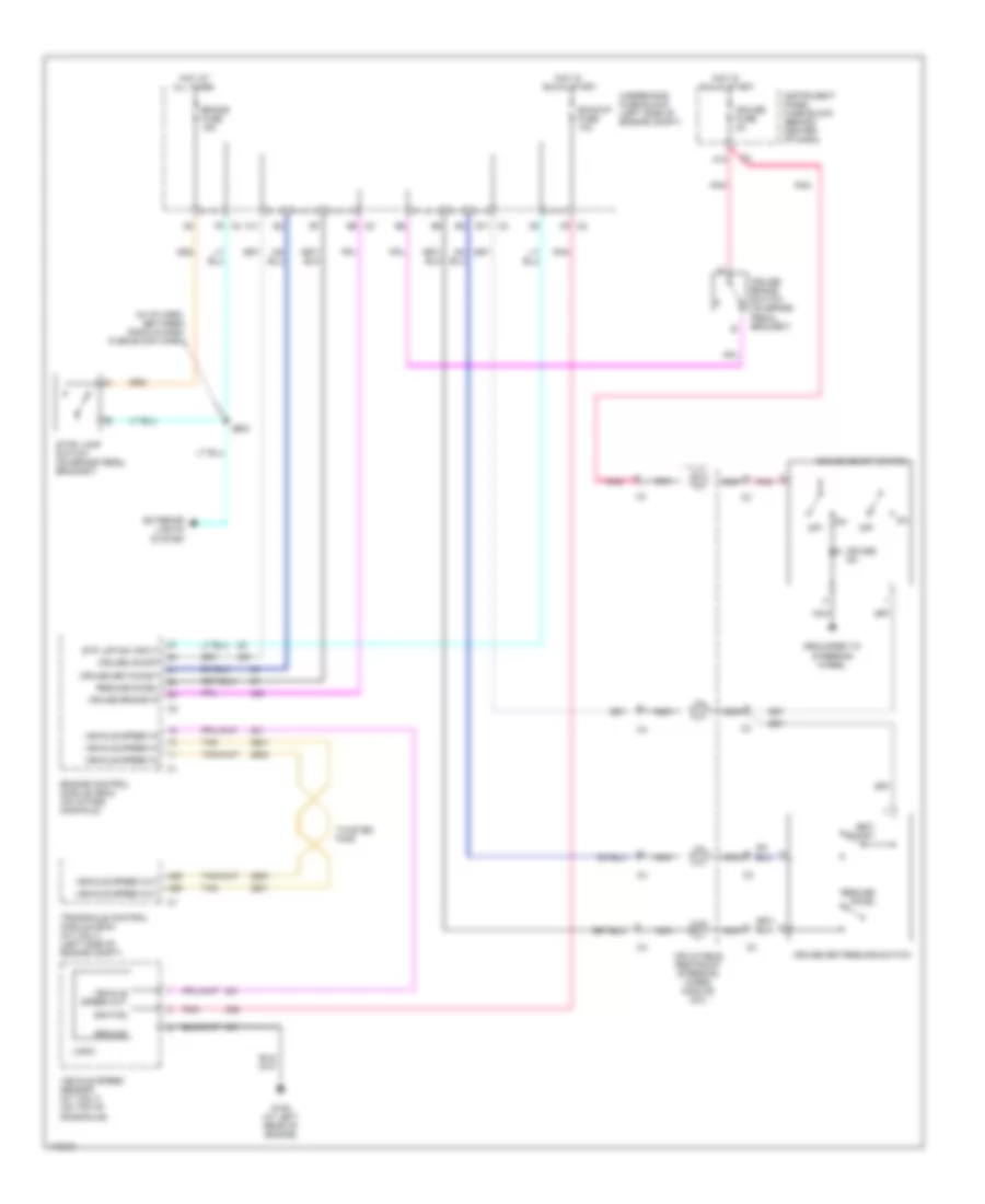 2 2L VIN F Cruise Control Wiring Diagram for Saturn Vue 2003