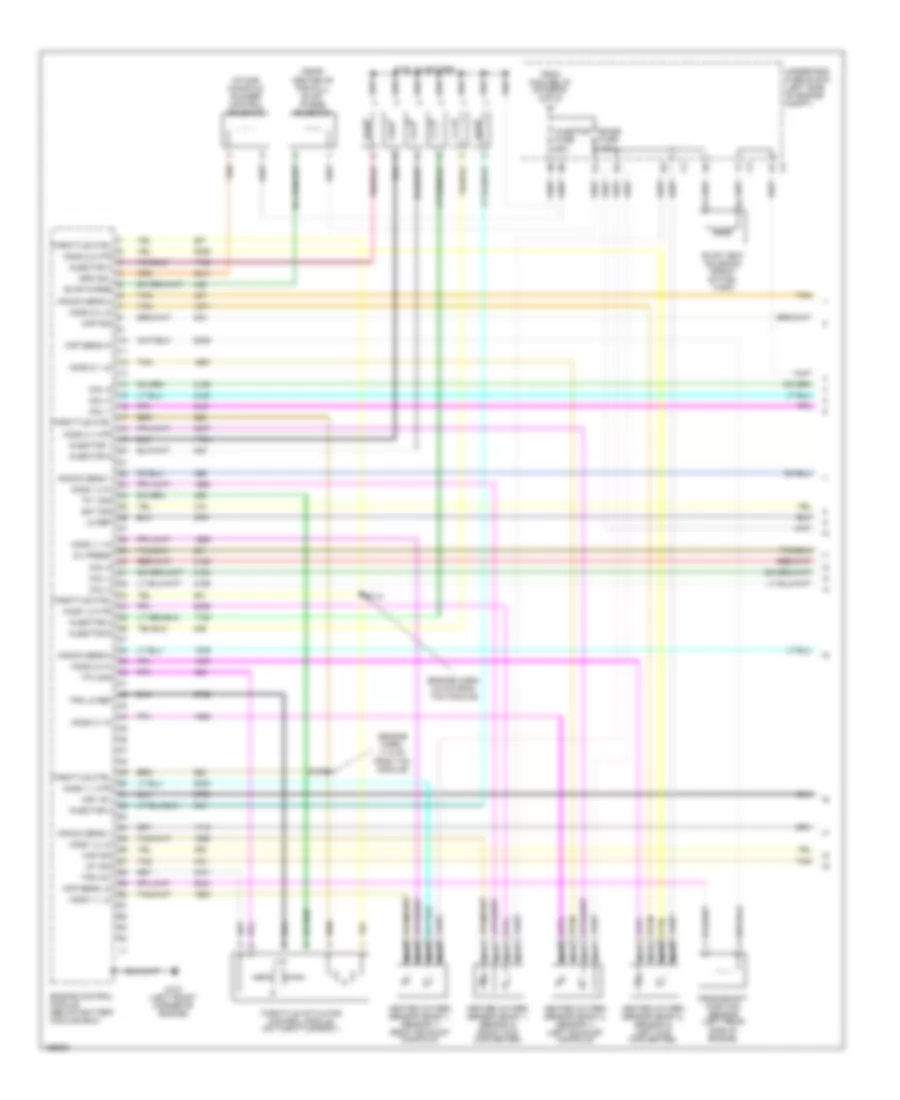 3.0L VIN R, Engine Performance Wiring Diagram (1 of 3) for Saturn Vue 2003