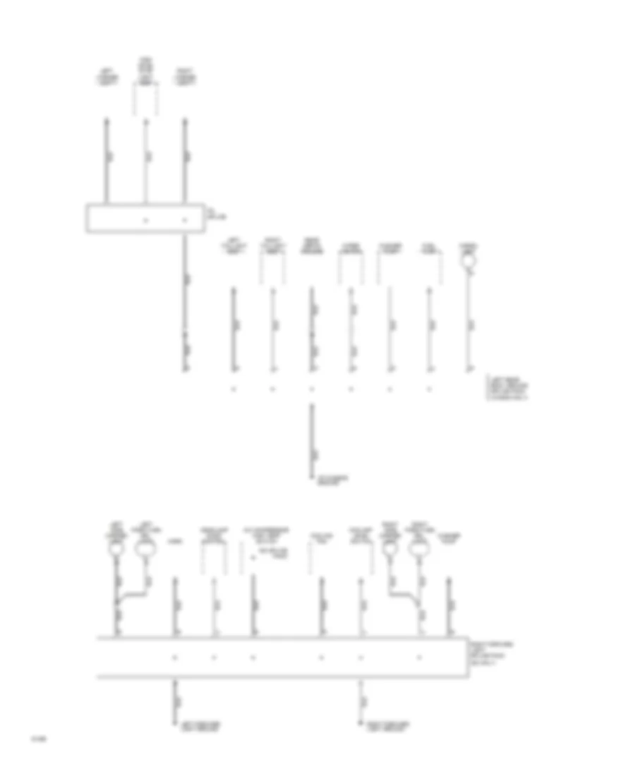 Ground Distribution Wiring Diagram 4 of 6 for Saturn SC1 1994