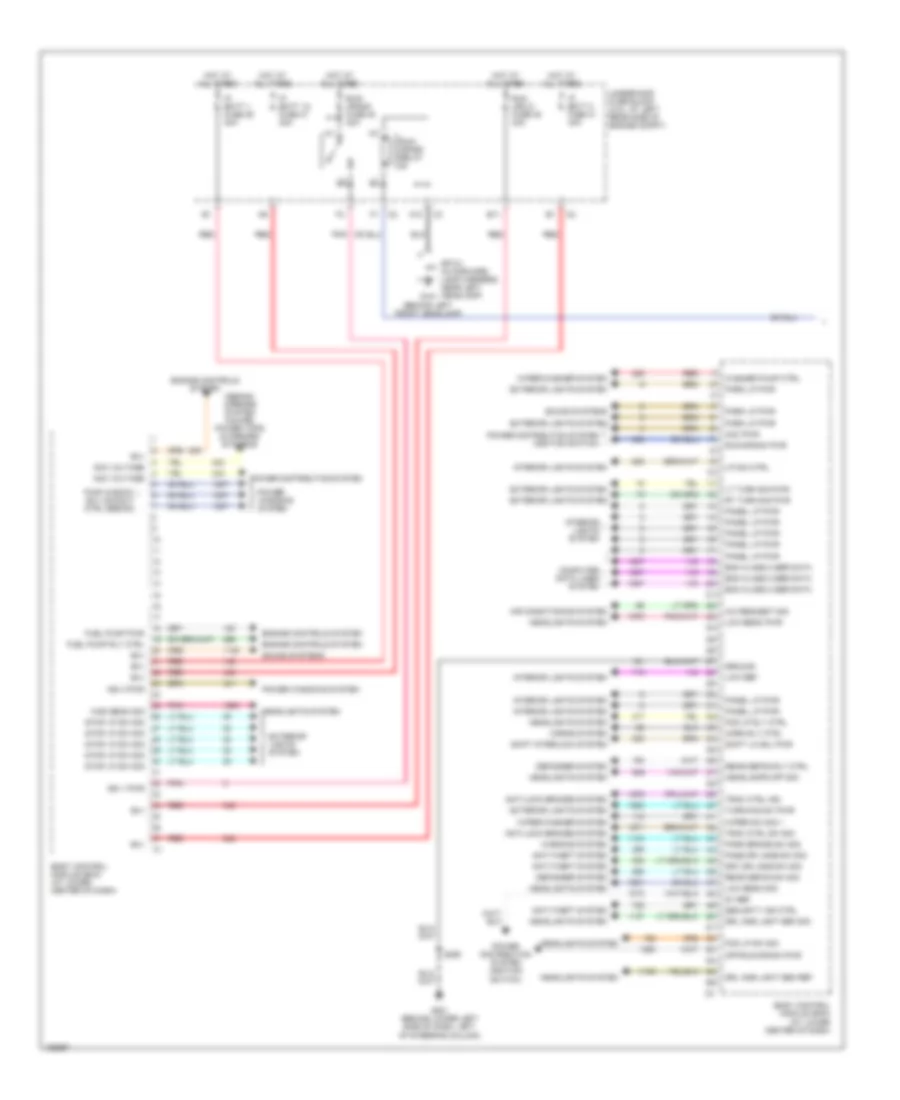 Body Control Modules Wiring Diagram 1 of 2 for Saturn Ion 1 2004