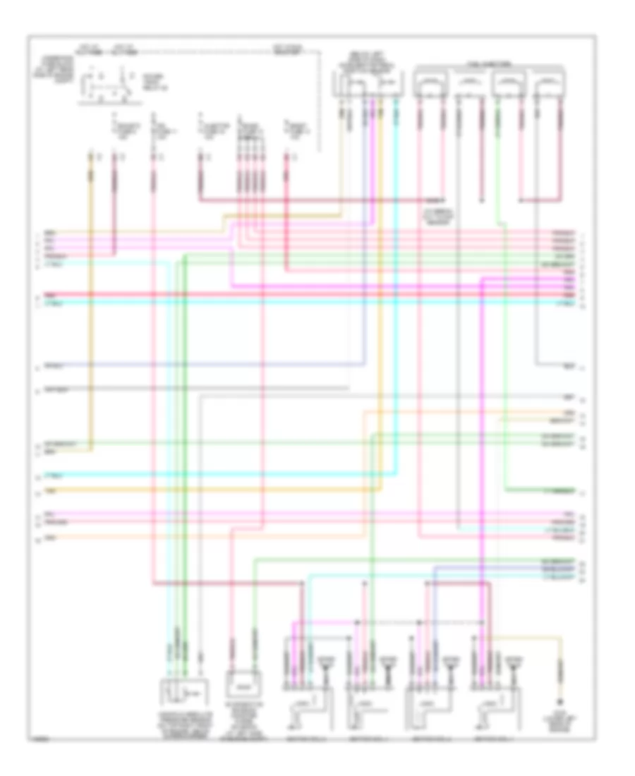 2.0L, Engine Performance Wiring Diagram (2 of 4) for Saturn Ion Red Line 2004