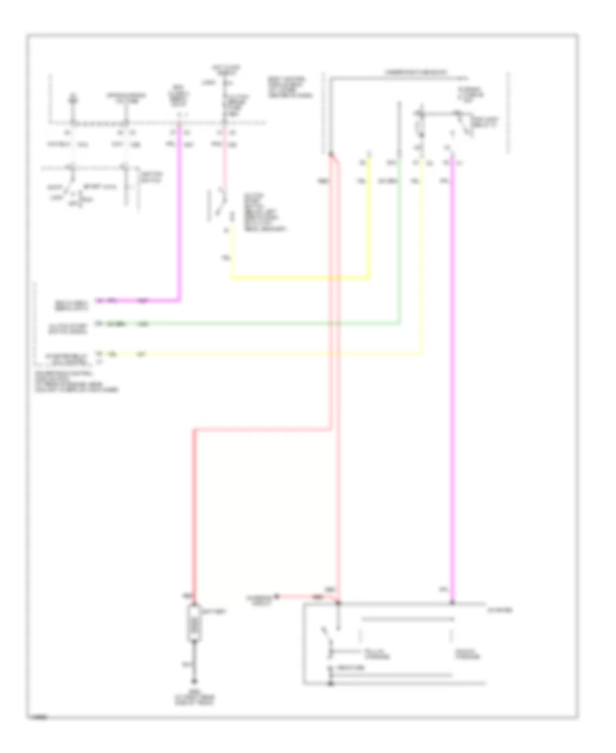 Starting Wiring Diagram for Saturn Ion Red Line 2004