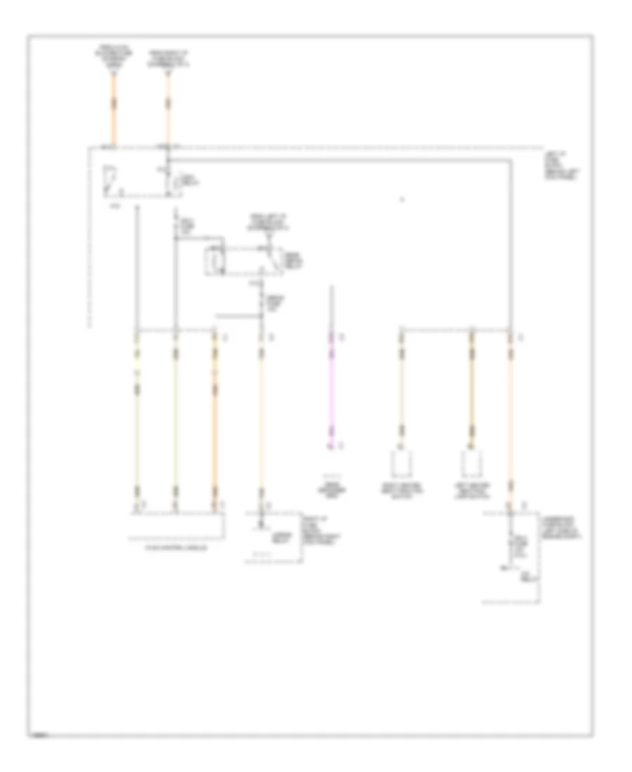 Power Distribution Wiring Diagram (4 of 4) for Saturn L300 2004