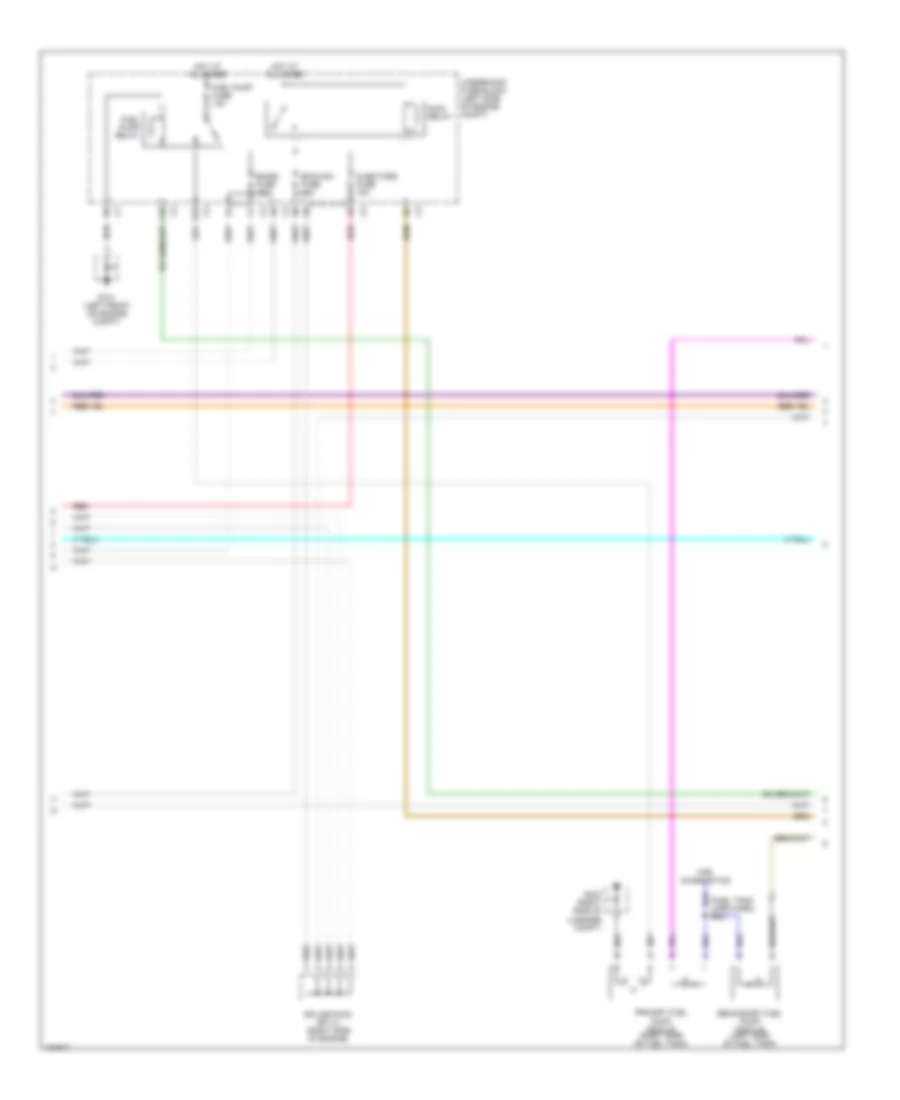 3.5L VIN 4, Engine Performance Wiring Diagram (4 of 5) for Saturn Vue 2004