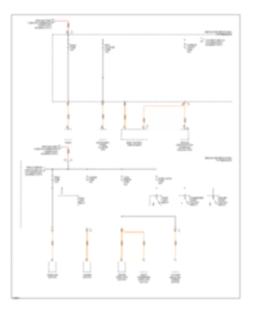 3.5L VIN 4, Power Distribution Wiring Diagram (4 of 4) for Saturn Vue 2004