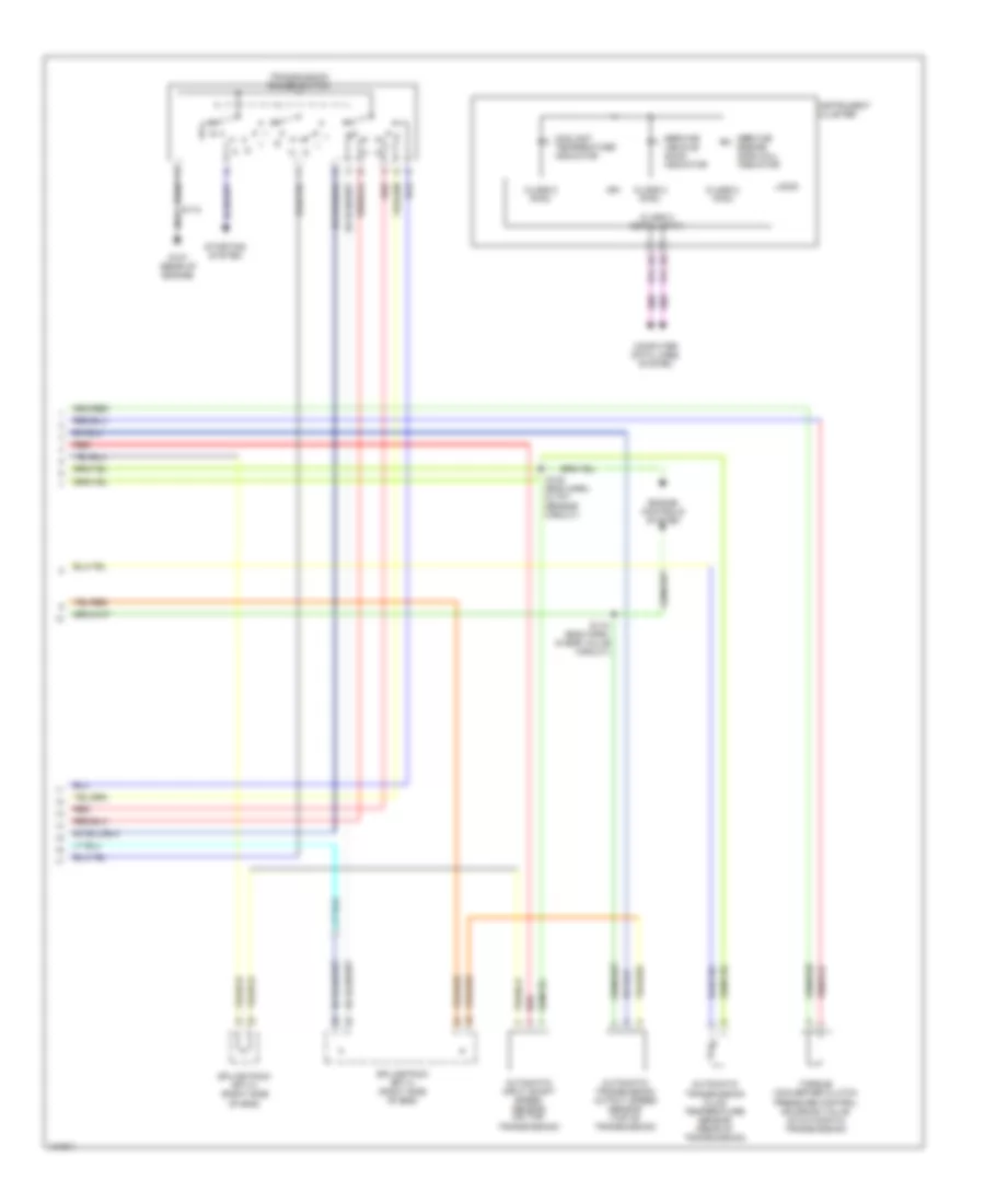 3 5L VIN 4 A T Wiring Diagram 2 of 2 for Saturn Vue Red Line 2004