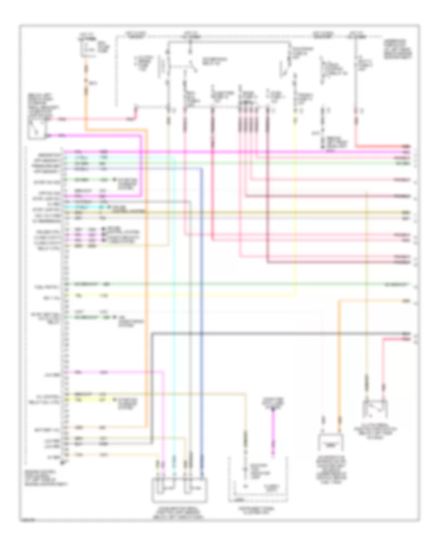 2 2L VIN F Engine Performance Wiring Diagram 1 of 3 for Saturn Ion 1 2005