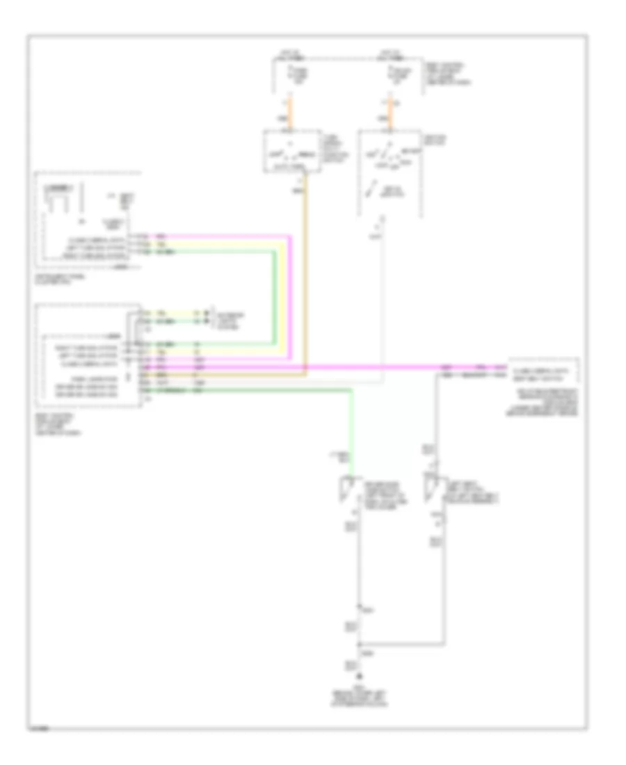 Warning Systems Wiring Diagram for Saturn Ion 1 2005