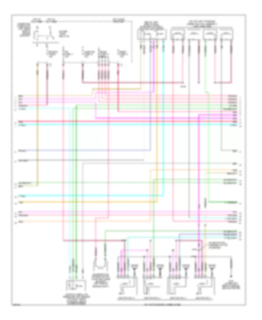 2.0L VIN P, Engine Performance Wiring Diagram (2 of 4) for Saturn Ion Red Line 2005
