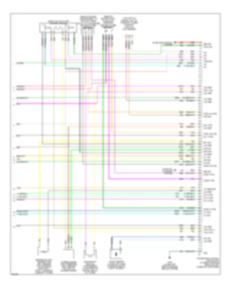 2.0L VIN P, Engine Performance Wiring Diagram (4 of 4) for Saturn Ion Red Line 2005