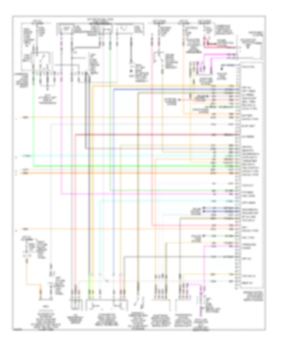 3.0L VIN R, Engine Performance Wiring Diagram (3 of 3) for Saturn L300 2005
