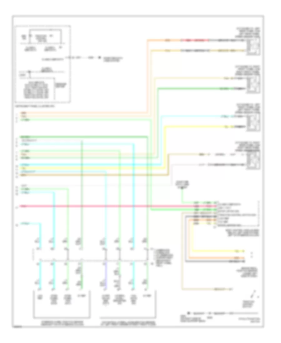 Anti-lock Brakes Wiring Diagram (2 of 2) for Saturn Relay 2005