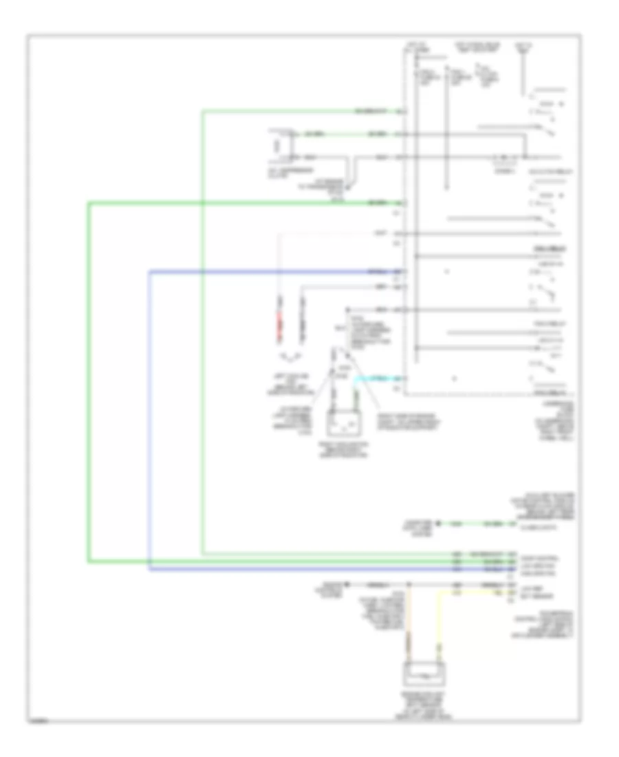 Cooling Fan Wiring Diagram for Saturn Relay 2005