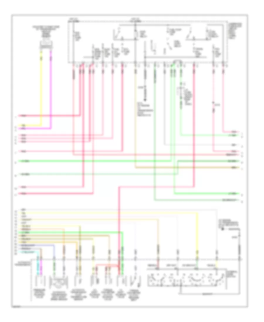 3 5L VIN 8 Engine Performance Wiring Diagram 3 of 4 for Saturn Relay 2005