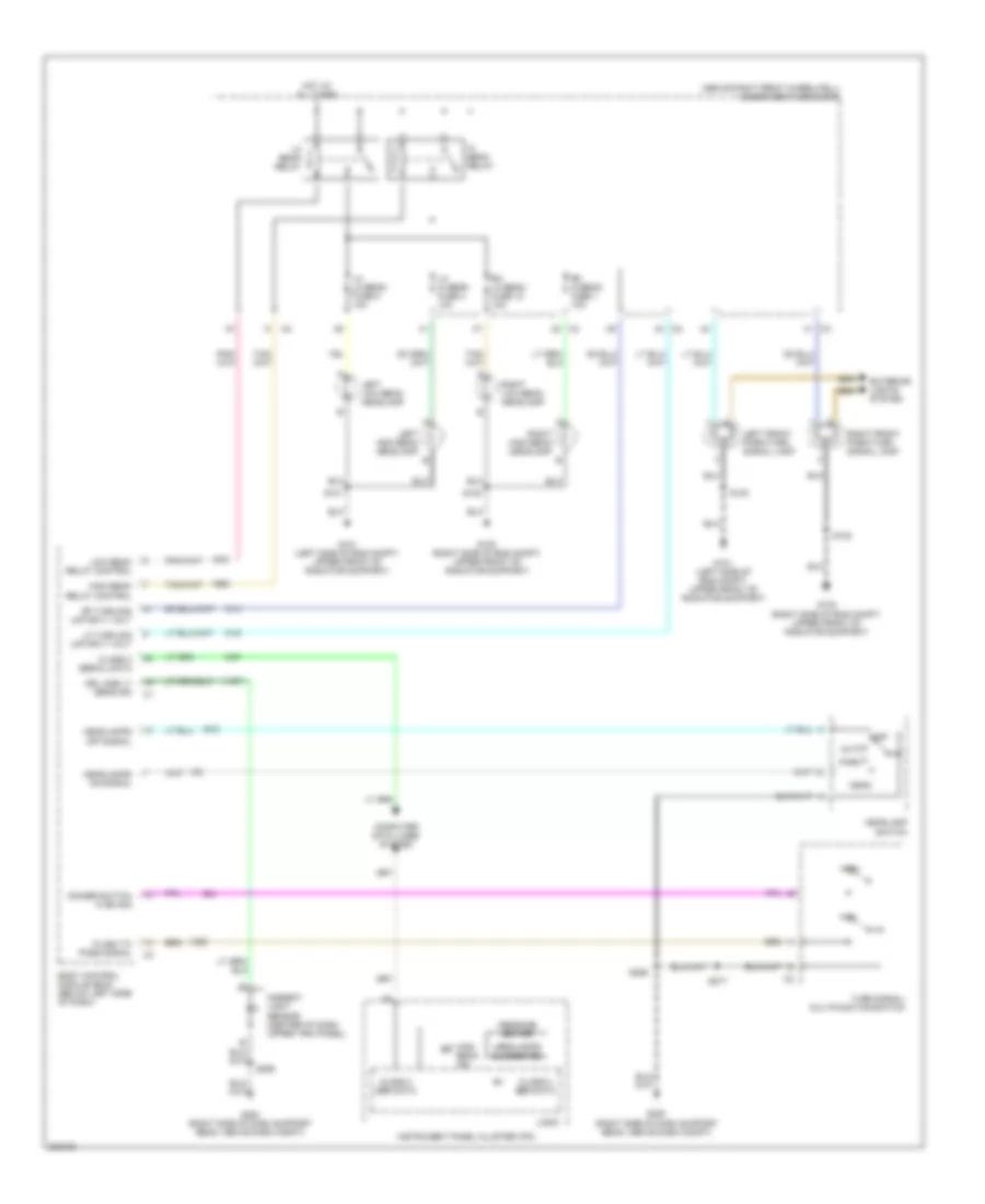 Headlights Wiring Diagram for Saturn Relay 2005