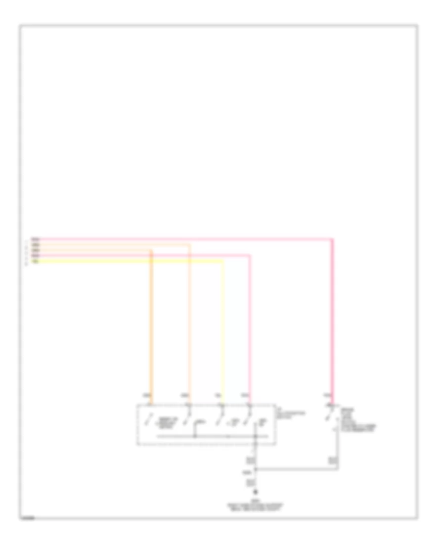 Instrument Cluster Wiring Diagram 2 of 2 for Saturn Relay 2005