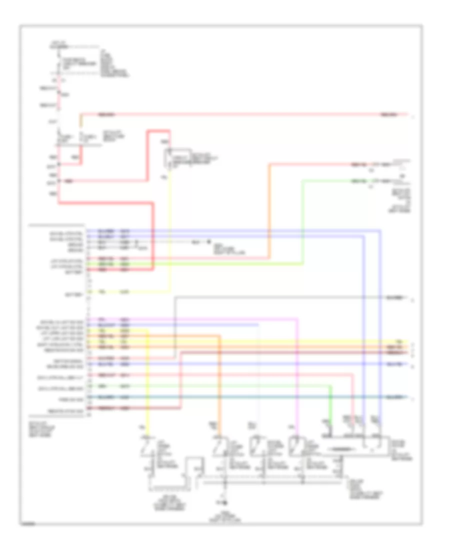 Sit N Lift Seat Wiring Diagram 1 of 2 for Saturn Relay 2005