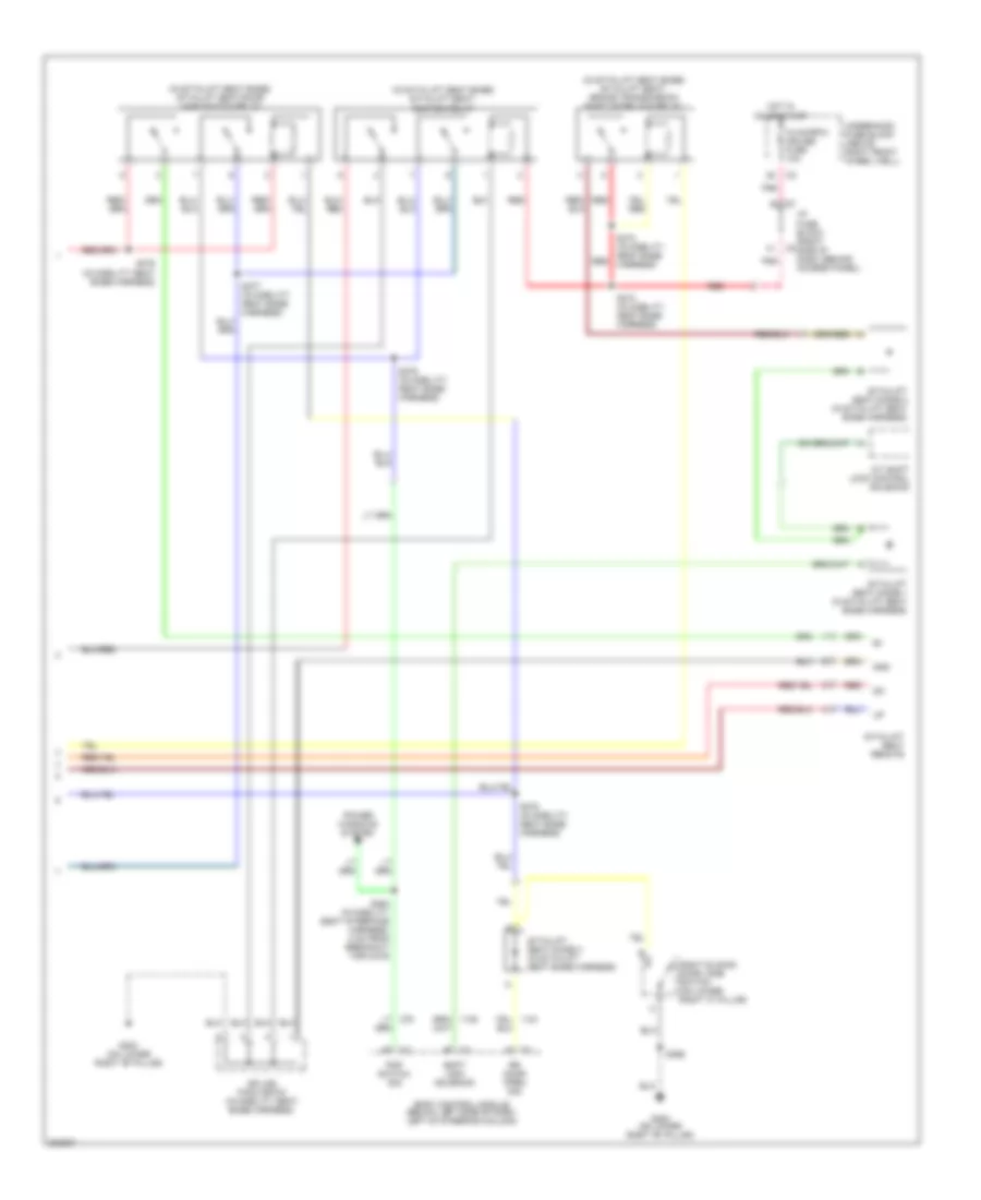 Sit-N-Lift Seat Wiring Diagram (2 of 2) for Saturn Relay 2005