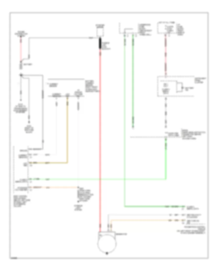 Charging Wiring Diagram for Saturn Relay 2005