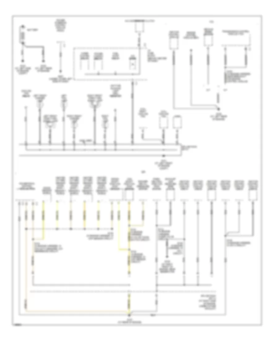 Ground Distribution Wiring Diagram 1 of 3 for Saturn Vue 2005