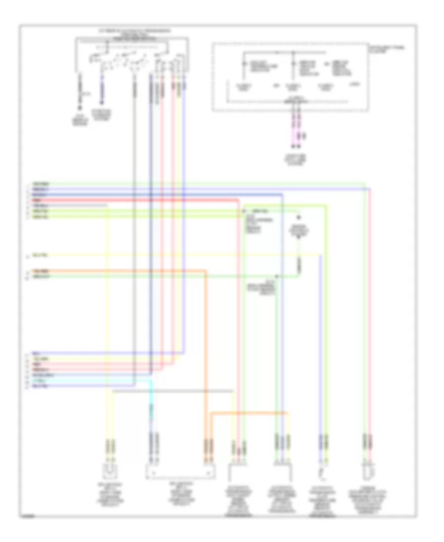 3 5L VIN 4 A T Wiring Diagram 2 of 2 for Saturn Vue 2005