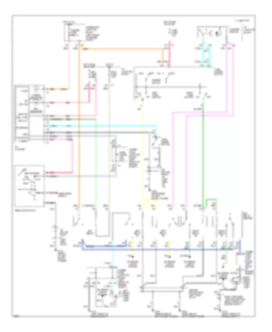 DRL Wiring Diagram for Saturn SC2 1996