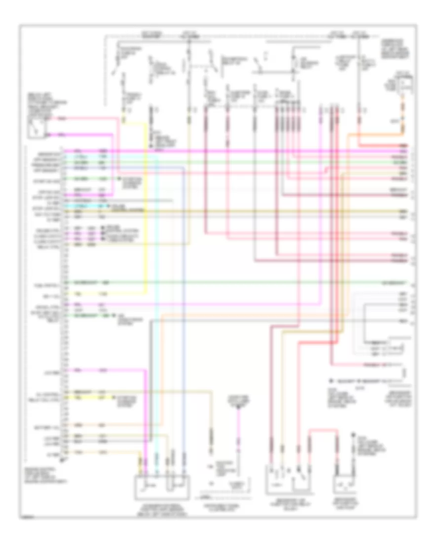 2 2L VIN F Engine Performance Wiring Diagram 1 of 3 for Saturn Ion 2 2006
