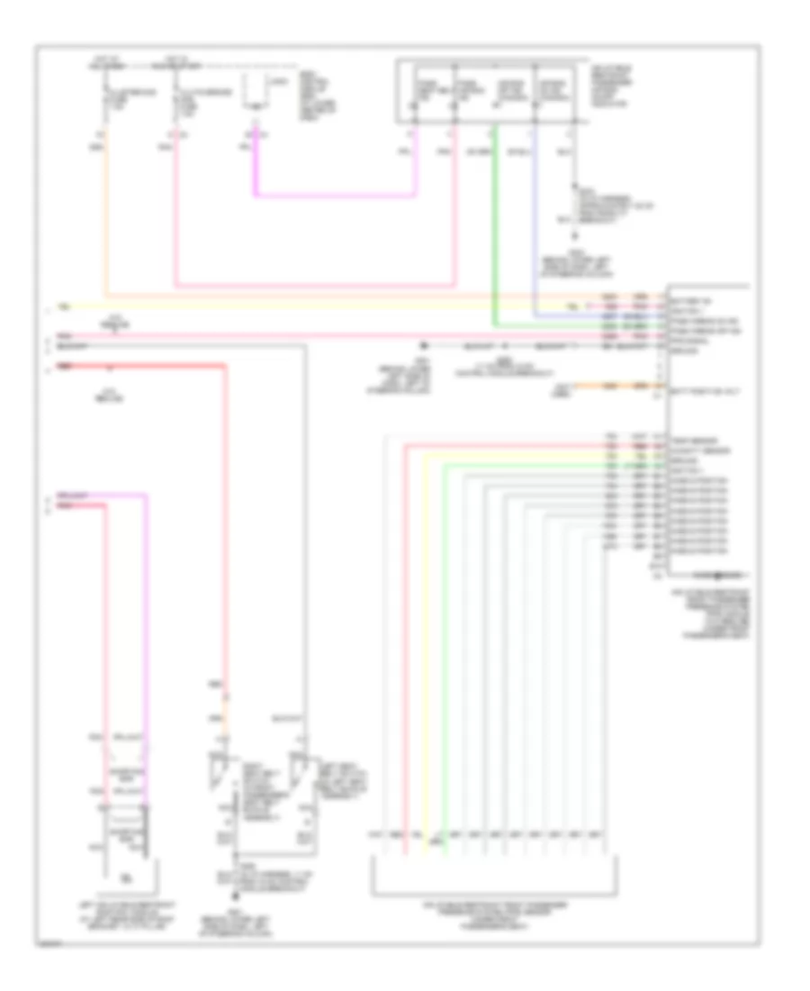 Supplemental Restraints Wiring Diagram (2 of 2) for Saturn Ion 2 2006