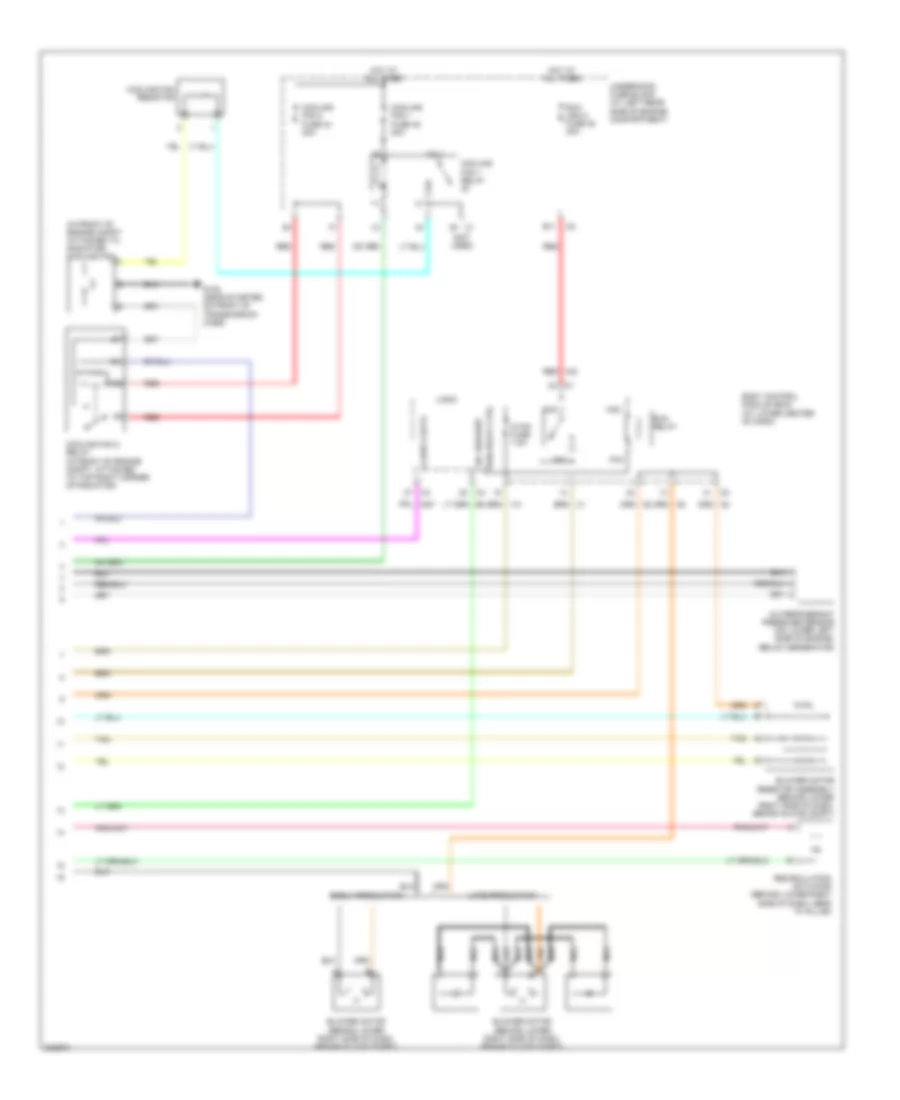 2 4L VIN B Manual A C Wiring Diagram 2 of 2 for Saturn Ion 3 2006