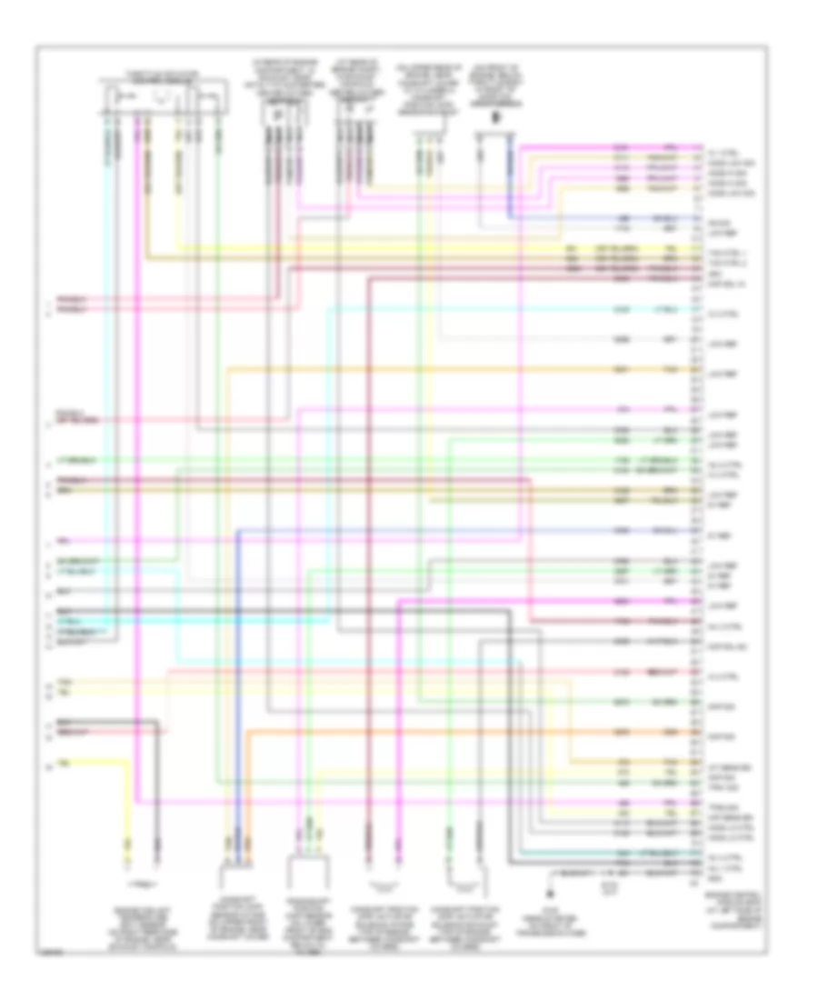 2 4L VIN B Engine Performance Wiring Diagram 4 of 4 for Saturn Ion 3 2006