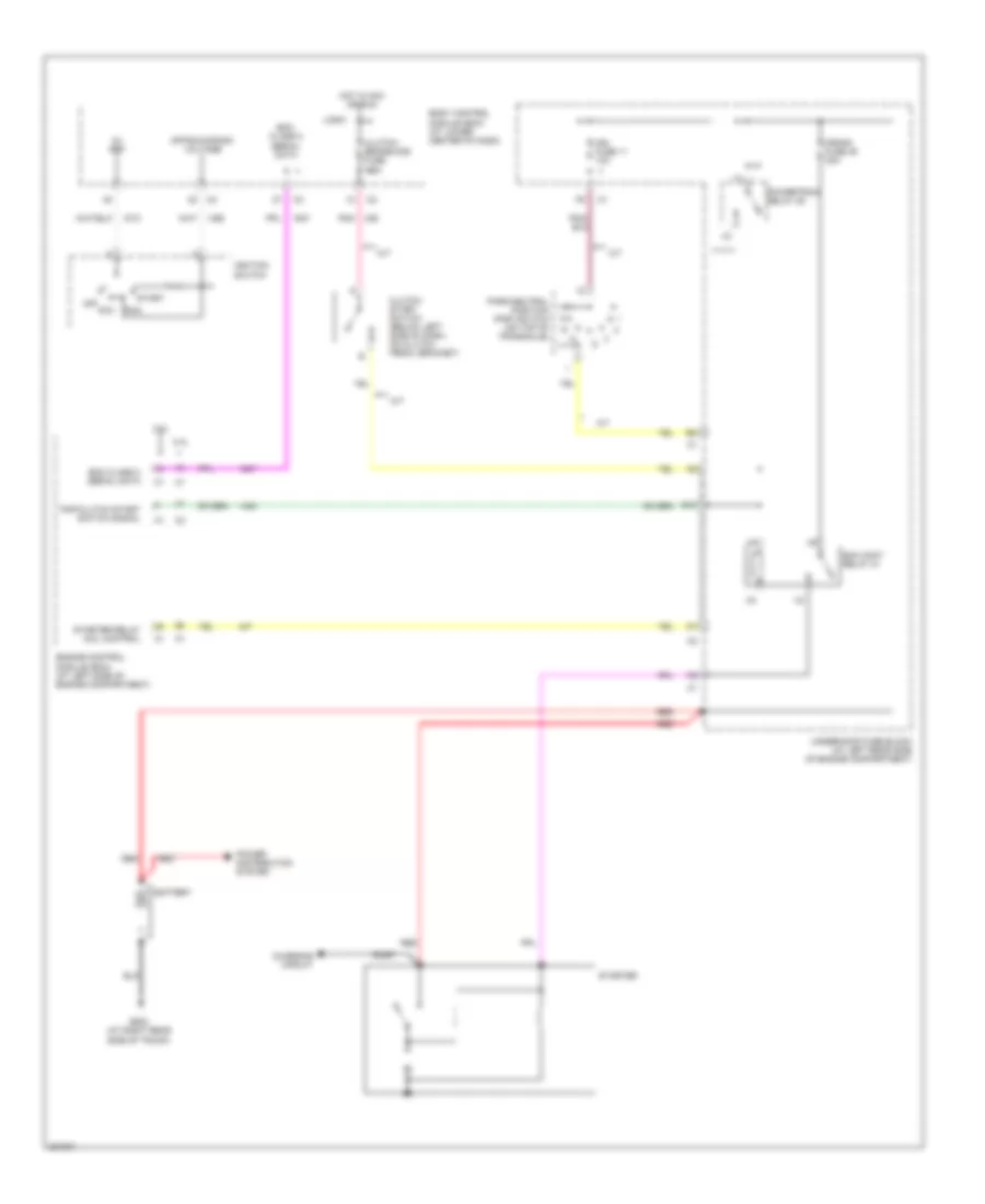 Starting Wiring Diagram for Saturn Ion 3 2006