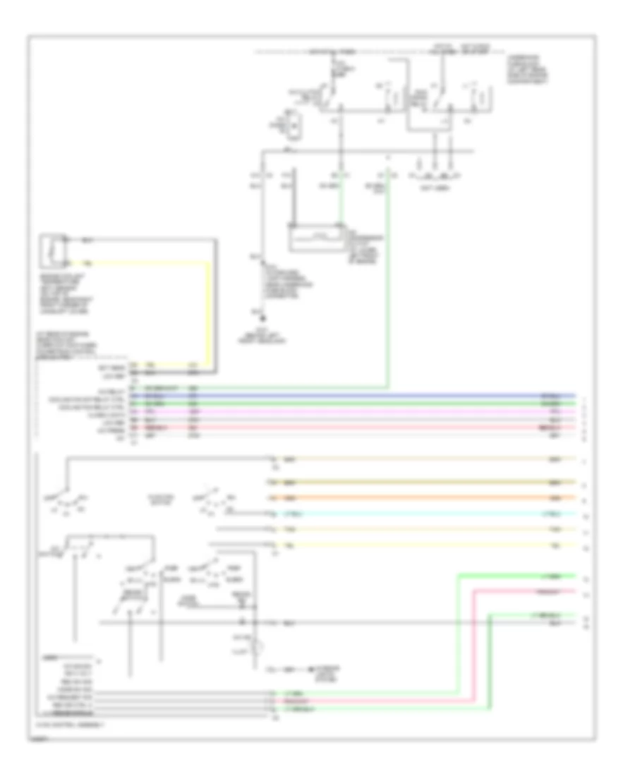 Manual A C Wiring Diagram 1 of 2 for Saturn Ion Red Line 2006
