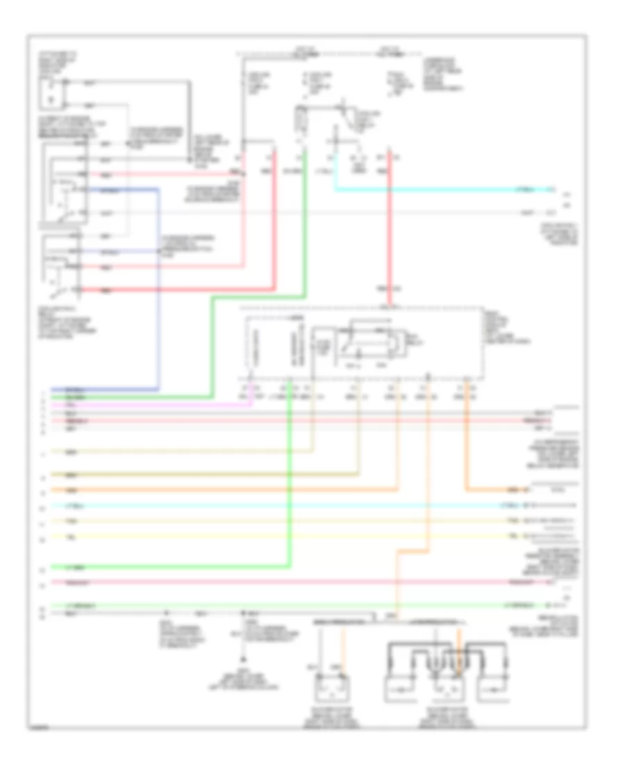Manual A C Wiring Diagram 2 of 2 for Saturn Ion Red Line 2006