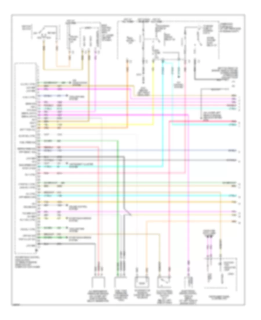 2 0L VIN P Engine Performance Wiring Diagram 1 of 4 for Saturn Ion Red Line 2006