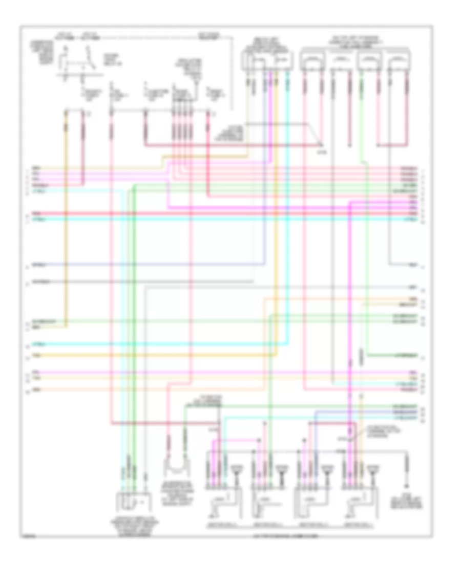 2 0L VIN P Engine Performance Wiring Diagram 2 of 4 for Saturn Ion Red Line 2006